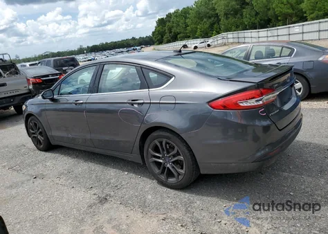2018 Ford Fusion Se из США, поврежденный, VIN 3FA6P0HD1JR272481